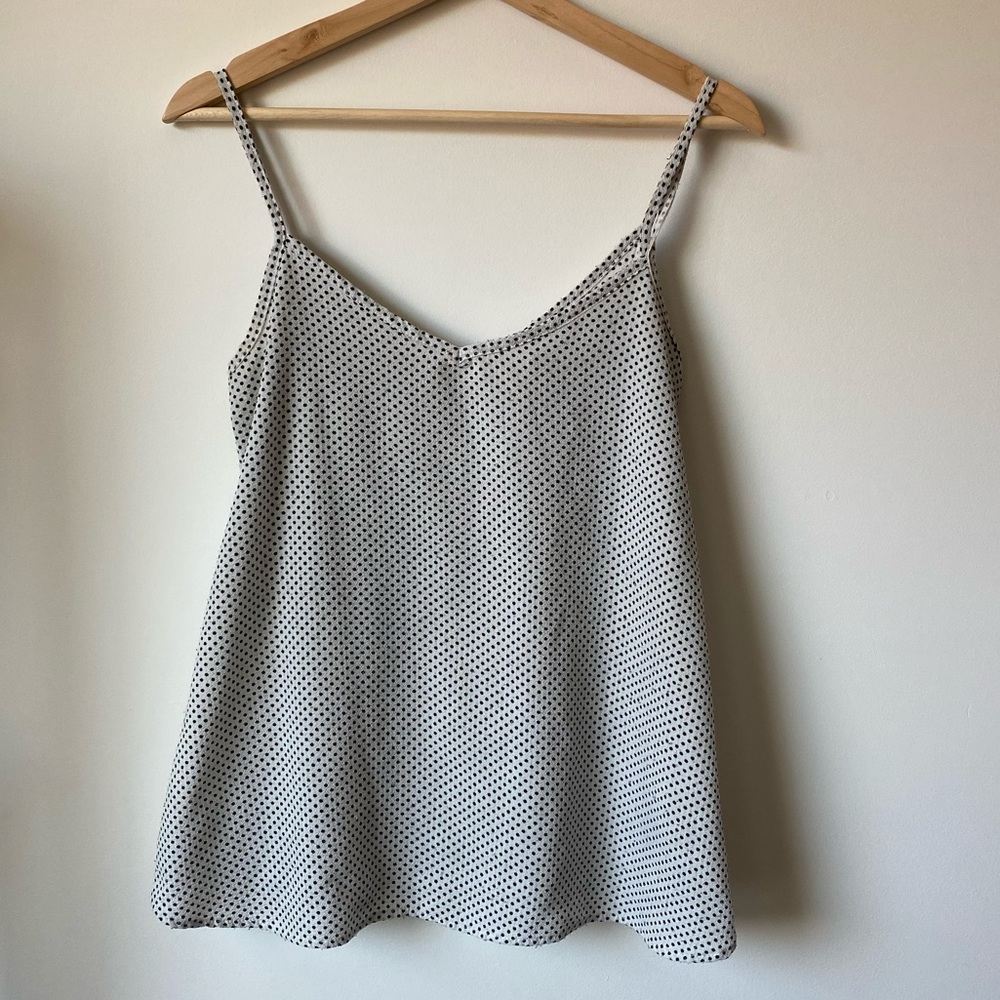 Strappy Polka Dot Tank / Como Vintage